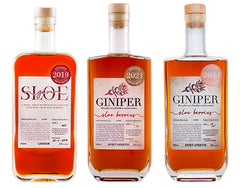 Limited release sloe gin - Giniper - 2019, 2021 and 2024